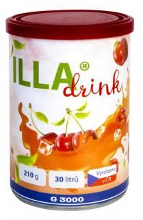 ILLA Drink višeň 210g (Nízkokalorický nápoj s obsahem vit.C)