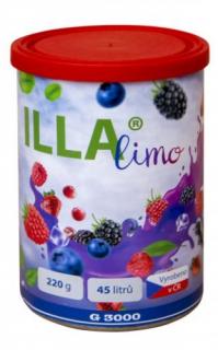 ILLA Limo lesní směs 220g (Nízkokalorický nápoj s jódem, jedenácti vitamíny, L-karnitinem a inulinem. Výrobek neobsahuje cukr.)