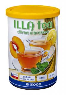 ILLA tea citron 220g (ILLA tea citron ILLA TEA CITRON Lahodný, osvěžující nízkokalorický nápoj v prášku s obsahem vitamínu C, jódu a extraktu černého čaje.)