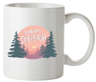 Keramický hrnek 350 ml – Srdcem dobrodruh