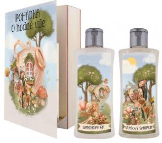 Kosmetická sada kniha Pohádka o víle – gel 250 ml a šampon 250 ml