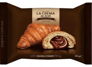 La Crema De Alva 65g Croissant Cocoa - DMT 14.07.2023 (croissant s cacaovou náplní)