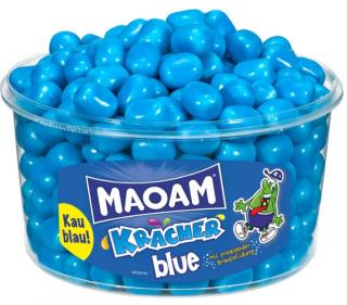 Maoam kracher blue box 1200g (žvýkací cukrovinky potažené cukrem)