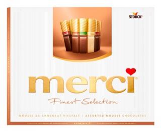 Merci Mousse Au Chocolat 210g - DMT 01.02.2024 (Čokoládové speciality plněné pěnou (40%).)