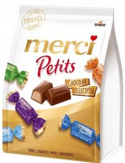 Merci Petits 250g (Mix čokoládových plněných i neplněných bonbónů, samostatně balených.)