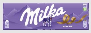Milka Alpine Milk 250g (Mléčná čokoláda z alpského mléka)