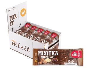 Mixitka BEZ LEPKU - Čokoláda 60g - DMT 23.06.2022 (Pečená ovesná tyčinka s čokoládou)