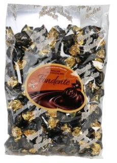Monardo - fondate - pralinky s jamajským rumem 1kg (Čokoládové bonbony z hořké čokolády s hořkou čokoládovou náplní s příchutí fondente)