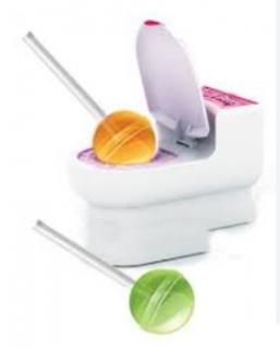 MP Toilet lollipop 15g x 1ks (ovocné lízátko s práškem)