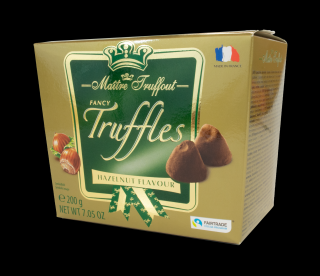 MT Truffles ořech - lanýže 200g (Truffle z jemné mléčné čokolády s oříškovou náplní)
