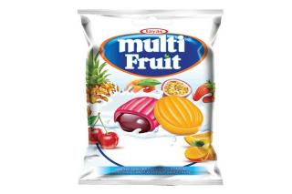 Multi fruit 1000 g - DMT 20.04.2024 (Ovocné žvýkací bonbóny s příchutí multi-fruit)