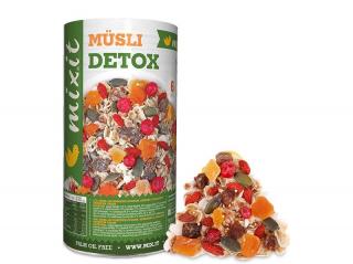 Müsli zdravě II: Detox 430 g  (Müsli se sušeným ovocem, semeny a zeleným drceným čajem)