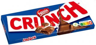 Nestle Crunch Milk Chocolate 100g - DMT 8/2023 (Mléčná čokoláda a křupavé cereálie)