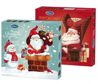 Only Christmas Pralines With Puzzle  120g - DMT 13.10.2023 (Vánoční pralinky s mléčnou náplní a puzzlemi )