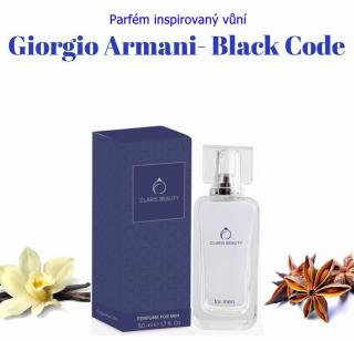 Parfém č.53 pánský - inspirace Giorgio Armani – Black code - 50ml