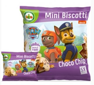 PAW PATROL Mini Biscotti Choco Chip 100g - DMT 07.11.2023 (sušenky čokoládové)