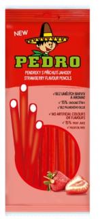 PEDRO Jahoda pendreky 80g (Cukrovinky, želé s příchutí jahody.)