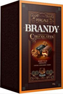 Pergale Brandy 190g (čokoládové bonbony plněné brandy)