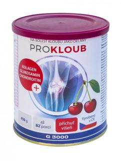 ProKloub višeň 450g - DMT 09.06.2023 (Podpůrný a ochranný přípravek se štěpeným kolagenem, glukosaminem, chondroitinem a šestnácti vitamíny a minerály)