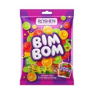 Roshen Bim Bom 200g (Plněné bonbony s ovocnou štávou)