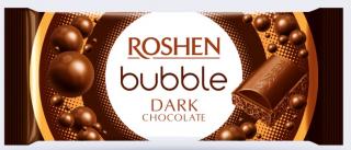 Roshen Dark Bubble Chocolate 80g (Tmavá čokoláda smíchaná s mnoha vzduchovými bublinkami.)