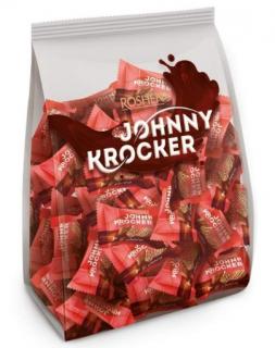 Roshen Johny Krocker Choco wafer 1kg (Křupavé mini oplatky s kakaovou nápní (49%) celomáčené v kakaové polevě (35%).)
