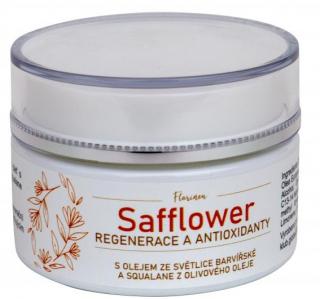 Safflower 50ml (Hydratační a zjemňující noční krém s koenzymem Q-10 a gelem z Aloe Vera.)