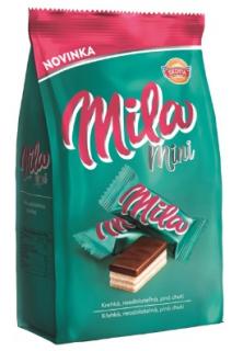 Sedita Mila Mini 180g (18x10g)  (Oplatky s mléčnou krémovou náplní (70%) v kakaové polevě.)