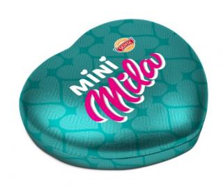 Sedita Mila Mini srdíčko 150g - DMT 28.09.2023 (Oplatky s mléčnou krémovou náplní (70%) v kakaové polevě.)