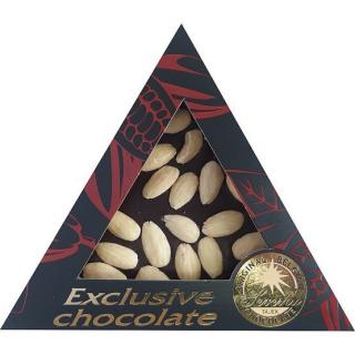 Severka Mléčná čokoláda s mandlemi trojúhelník 60g - DMT 06.09.2022 (Mléčná čokoláda bohatě zdobená mandlemi )