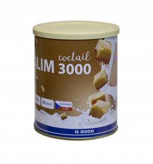 Slim 3000 Coctail Karamel 420g - 60 porcí (Koktejlová směs s rozpustnou vlákninou, karnitinem, sojovým lecitinem a zeleným čajem.)