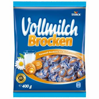 Storck Vollmilch Brocken 325g (Karamelové cukrovinky plněné smetanou plnotučného mléka (24%))