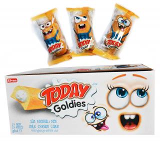 Today Goldies Mood 45g x 24ks (Piškotové těsto plněné mléčným krémem )