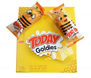 Today Goldies Mood 45g x 24ks (Piškotové těsto s mléčnou medovou náplní)
