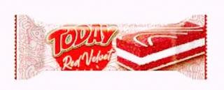 Today Red Velvet cake 50g - DMT 18.04.2023 (piškotový řez plněný)