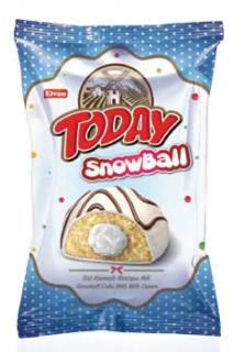 Today Snowball - milk 50g - DMT 16.01.2024 (Jemné vanilkové pečivo s mléčnou příchutí v bílé polevě )