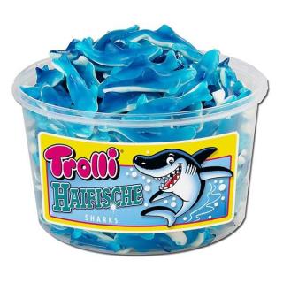 Trolli Žraloci 8g x 150ks (želatinový gumový bonbon)