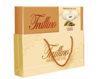 Truffino kokosmandle 325g - DMT 19.10.2023 (Bílá čokoláda s kokosem plněná mléčným krémem a mandlí.)