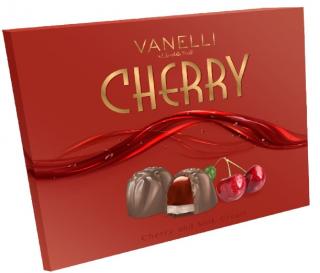 Vanelli moments cherry 160g  (Kakaová cukrovinka - sloučenina čokolády (46%) )