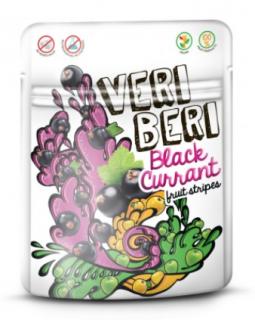 Veri Beri černý rybíz 50g (100% přírodní ovocné "kousky", měkké, šťavnaté, přirozeně voňavé.)