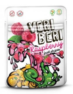 Veri Beri malina 50g (100% přírodní ovocné "kousky", měkké, šťavnaté, přirozeně voňavé.)