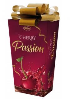 Vobro Cherry Passion 210g (Bonbóny z hořké čokolády plněné višní v alkoholu.)
