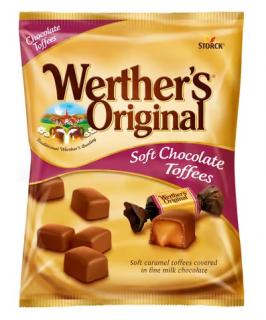 Werther's Original Soft Chocolate Toffees 70g - DMT 11/2023 (Karamelky v mléčné čokoládě (30%))