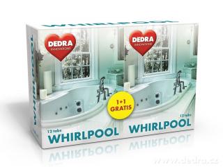 WHIRLPOOL TABS čistící tablety na masážní a vířivé vany 1+1 GRATIS, 2 x 12 tablet