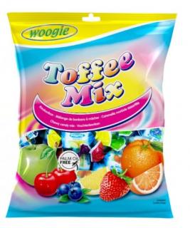 Woogie Toffee Mix ovocné žvýkací bonbóny 160g (mix sladkých žvýkacích bonbonů)