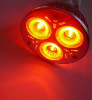Barevná LED žárovka E27 Varianta: Červená