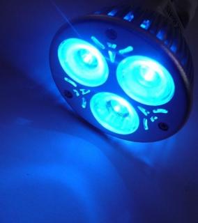 Barevná LED žárovka GU10 Varianta: Modrá