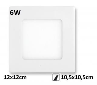 LED panel RAFA 6W vestavný bílý | MaxLumen.cz Barva světla: denní bílá