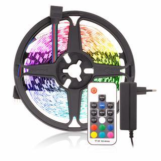 LED pásky s trafem sada RGB 5m 35W 5M9W-RGB