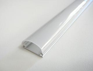 LED profil TUBE | MaxLumen.cz varianta profilu: profil + mléčný difuzor 1m